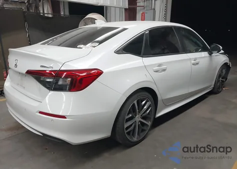 2022 Honda Civic Touring z USA, uszkodzony, nr VIN 2HGFE1F96NH302825